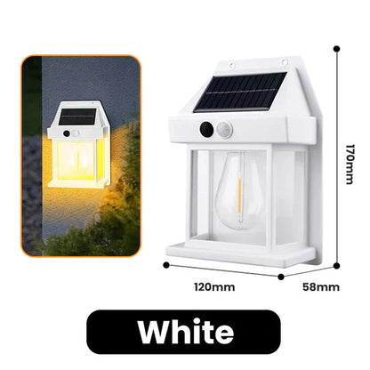 🔥 KAUF 2 ERHALT 3! 💡 SOLAR-WANDLEUCHTE MIT BEWEGUNGS-SENSOR - Automatisches Ein-/Ausschalten, Wasserdicht und Einfach zu Installieren, Perfekt für Garten und Außenbereich 🌳