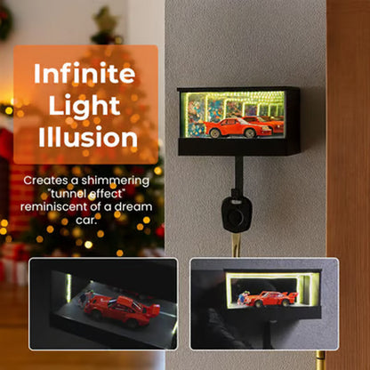 🔥Black-Friday-Mega-Angebot – 50 % Rabatt!🔥Infinity Mirror LED-Garagen-Schlüsselhalter