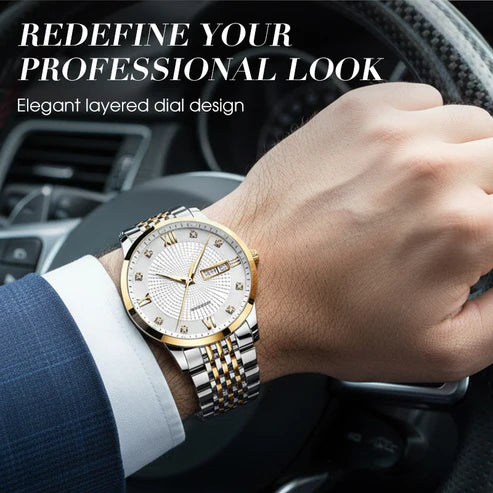 ⏳Jahresend-Premium-Verkauf: 80 % Rabatt💥Herrenuhr aus Edelstahl, wasserdicht, Business-Modell