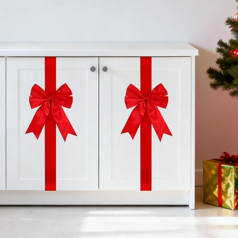 🔥Solange der Vorrat reicht 62% Rabatt!🎉Große Weihnachts-Schranktür-Schleife