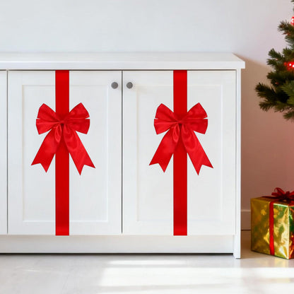🔥Solange der Vorrat reicht 62% Rabatt!🎉Große Weihnachts-Schranktür-Schleife