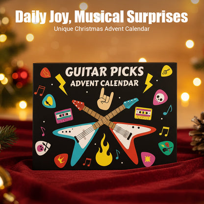 🔥Black-Friday-Mega-Angebot – 50 % Rabatt!🔥24-tägiger Weihnachts-Gitarrenpick-Adventskalender