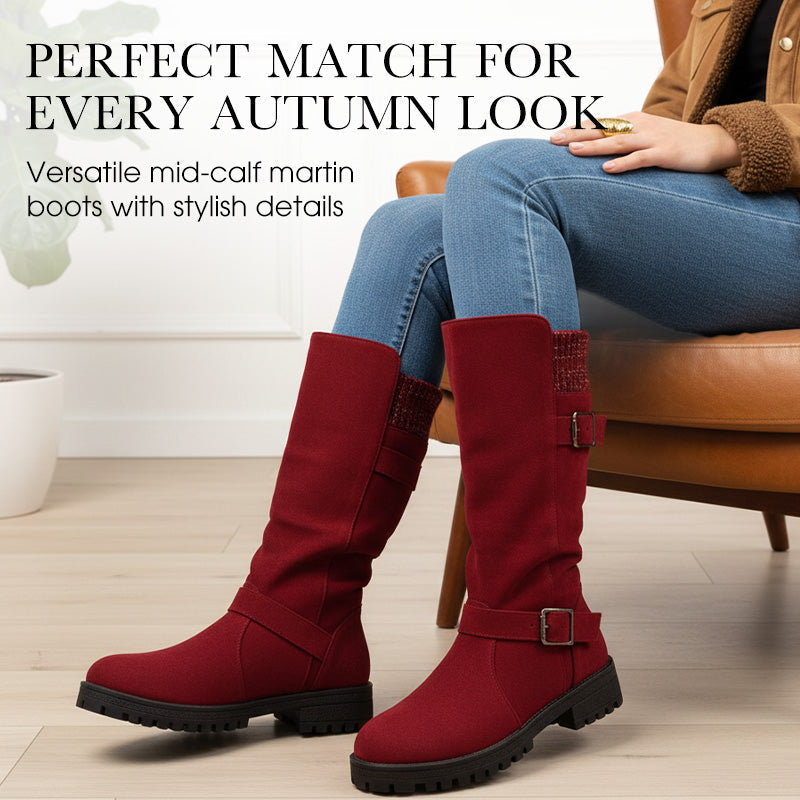 ❄️ Bestseller – Shorty-Stiefel mit Schnallen – perfekt für kalte Tage