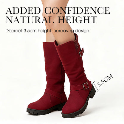 ❄️ Bestseller – Shorty-Stiefel mit Schnallen – perfekt für kalte Tage