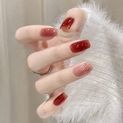 💅Modisches Glitzer-Nagellack-Kombiset in zwei Farben