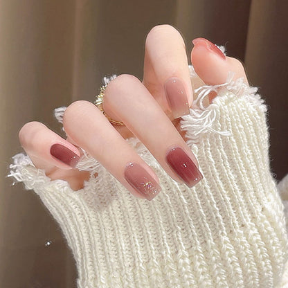 💅Modisches Glitzer-Nagellack-Kombiset in zwei Farben