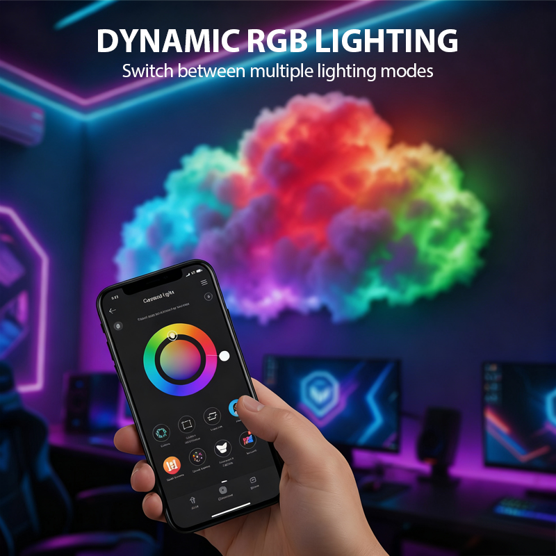🎁Begrüßen Sie Weihnachten mit 50 % Rabatt🎅DIY-Gewitterwolken-LED-Lichtdekoration mit USB-Stromversorgung