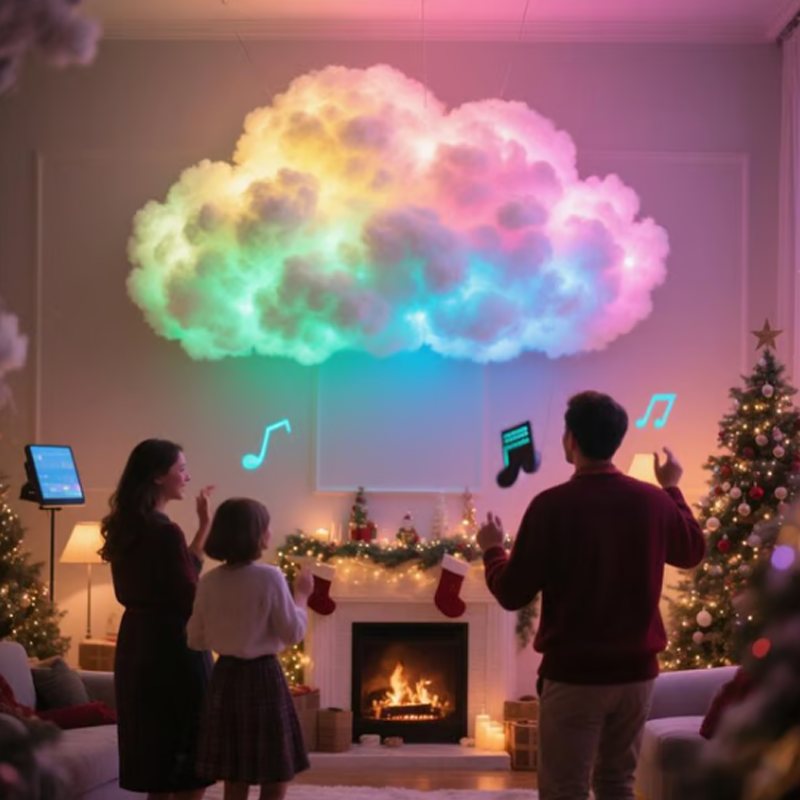 🎁Begrüßen Sie Weihnachten mit 50 % Rabatt🎅DIY-Gewitterwolken-LED-Lichtdekoration mit USB-Stromversorgung