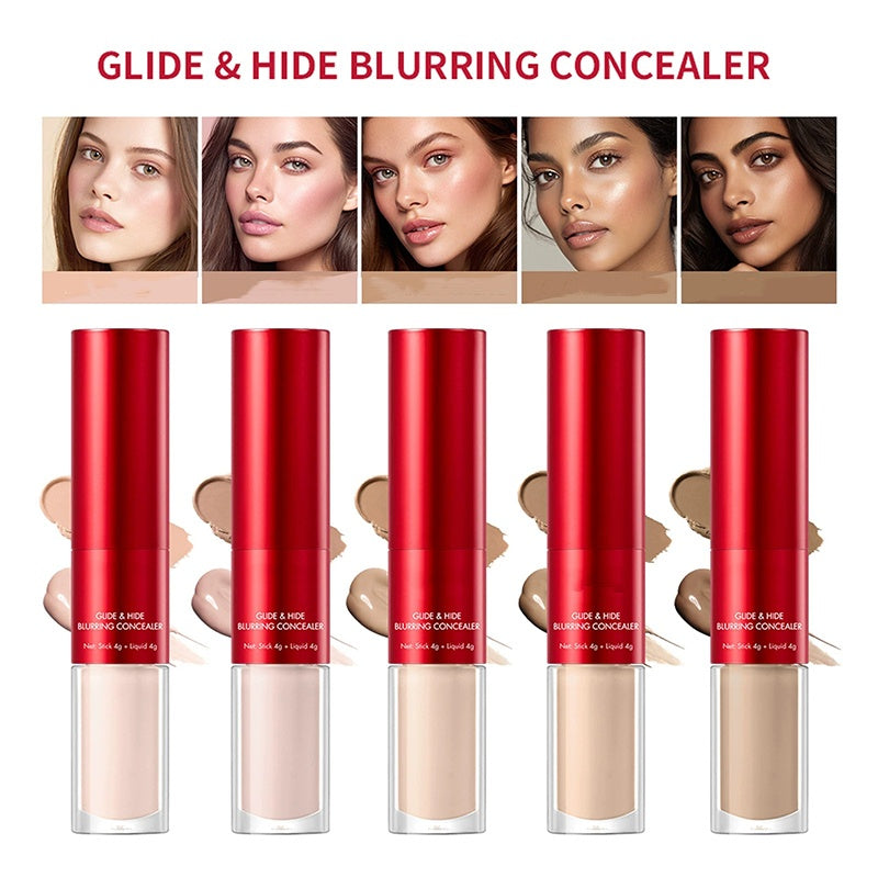 💖Black-Friday-Mega-Angebot – 1 + 1 GRATIS🎁 Zweifarbiger Langhaltiger Leichter Concealer