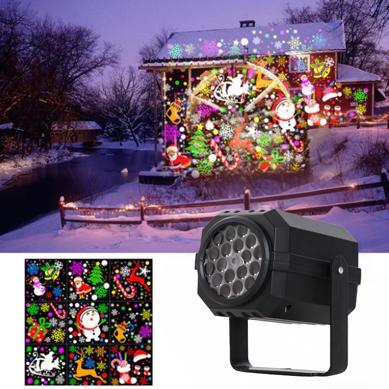 🎁Begrüßen Sie Weihnachten mit 50 % Rabatt💥Rotierender LED-Weihnachtsmuster-Projektor