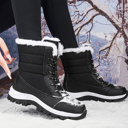 🖤 Black-Friday-Mega-Angebot – 50 % Rabatt! Wasserdichte warme Winterstiefel für Damen