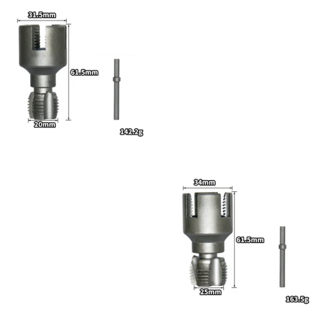 Rohrgewindeschneidwerkzeug – Präzisions-Schneideisen – Für Metall/PVC, Ergonomischer Griff & Professionelle Ergebnisse 🛠️