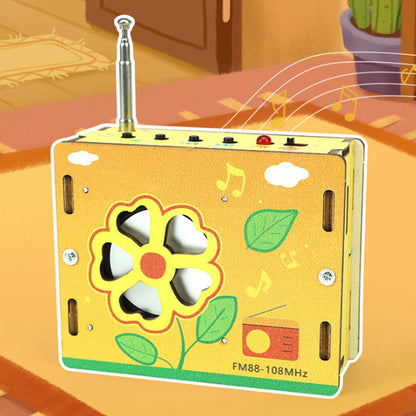 🎁Begrüßen Sie Weihnachten mit 50 % Rabatt🎁 Pädagogisches Kinderspielzeug – DIY Mini-Radio