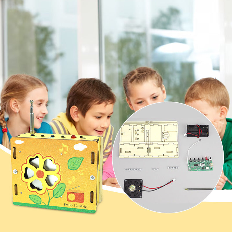 🎁Begrüßen Sie Weihnachten mit 50 % Rabatt🎁 Pädagogisches Kinderspielzeug – DIY Mini-Radio