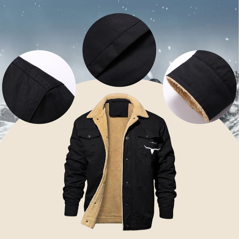 🖤Black Friday Sale:50% OFF🖤-Men's Retro Warm Jacket