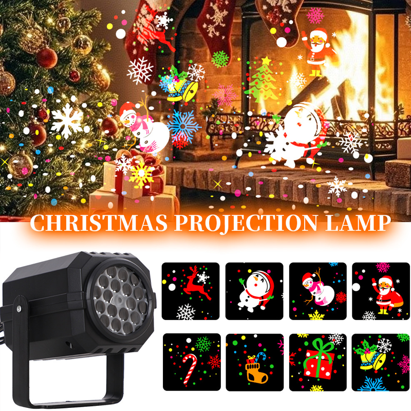 🎁Begrüßen Sie Weihnachten mit 50 % Rabatt💥Rotierender LED-Weihnachtsmusterprojektor