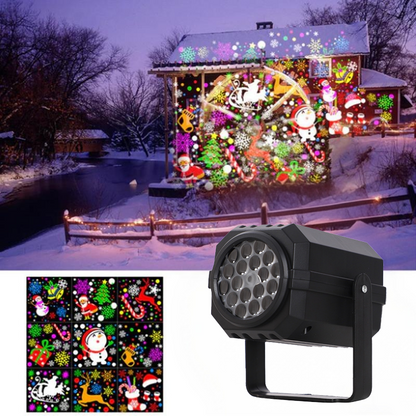 🎁Begrüßen Sie Weihnachten mit 50 % Rabatt💥Rotierender LED-Weihnachtsmusterprojektor