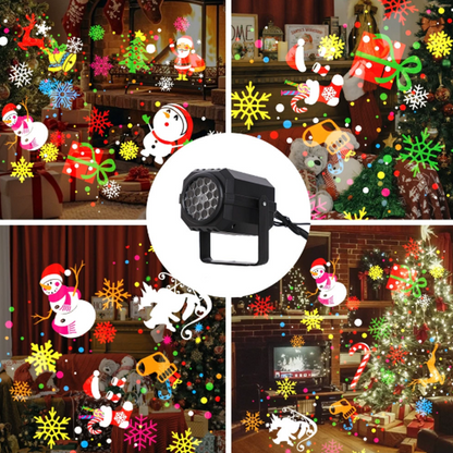 🎁Begrüßen Sie Weihnachten mit 50 % Rabatt💥Rotierender LED-Weihnachtsmusterprojektor