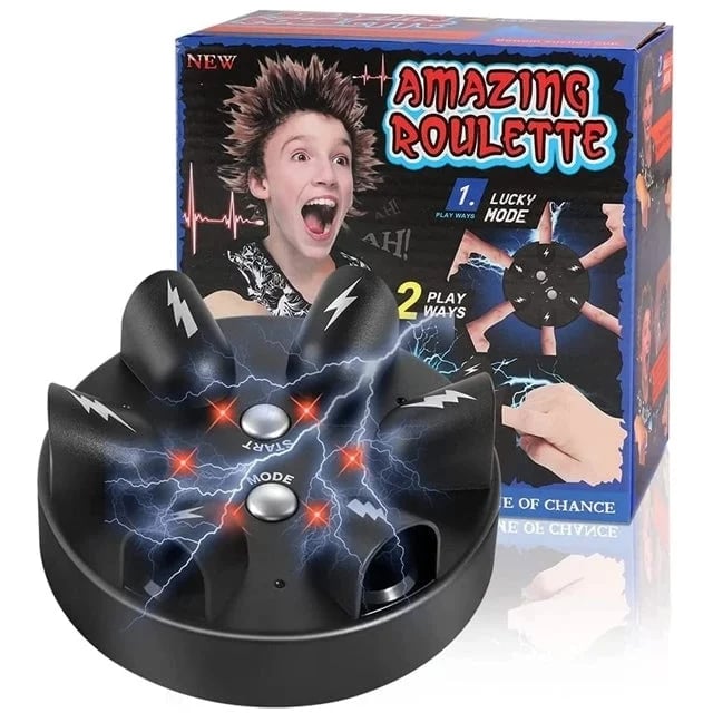 🎅Weihnachtsspecials 52% OFF🎁🎁 Schock-Roulette-Partyspiel