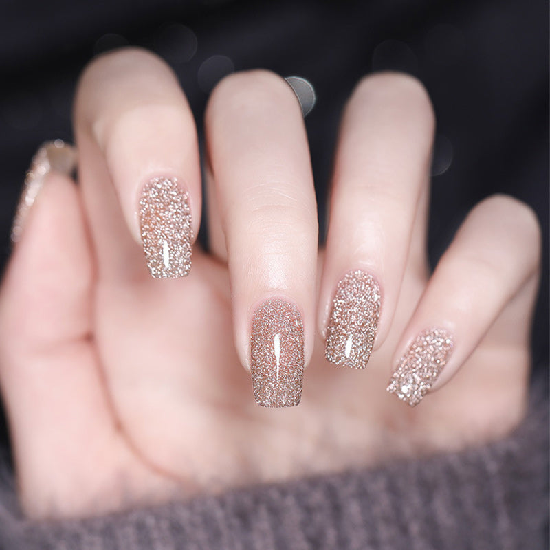 💅✨Glitter Crushed Rhinestones Nagellack✨