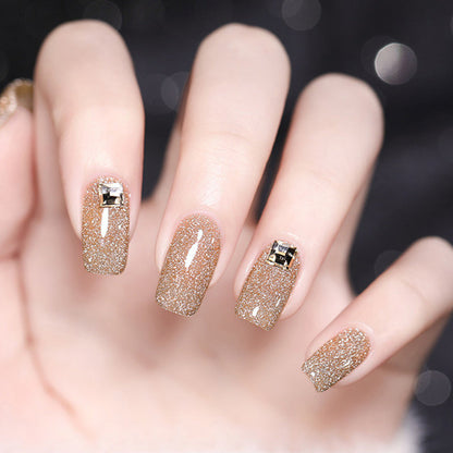 💅✨Glitter Crushed Rhinestones Nagellack✨