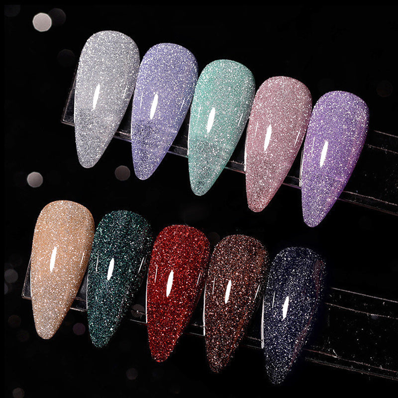 💅✨Glitter Crushed Rhinestones Nagellack✨