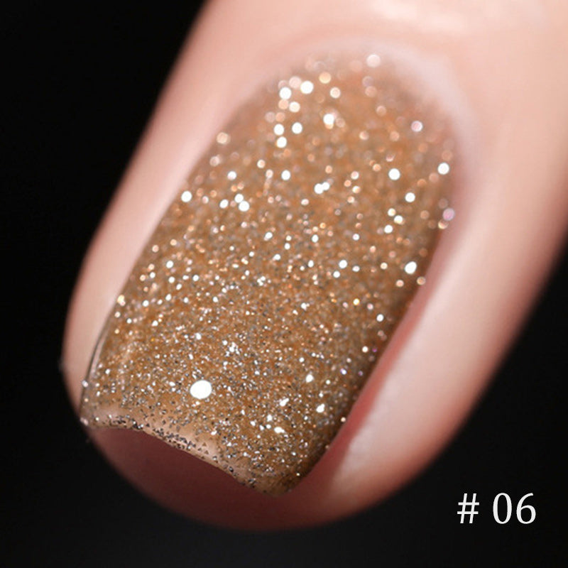 💅✨Glitter Crushed Rhinestones Nagellack✨
