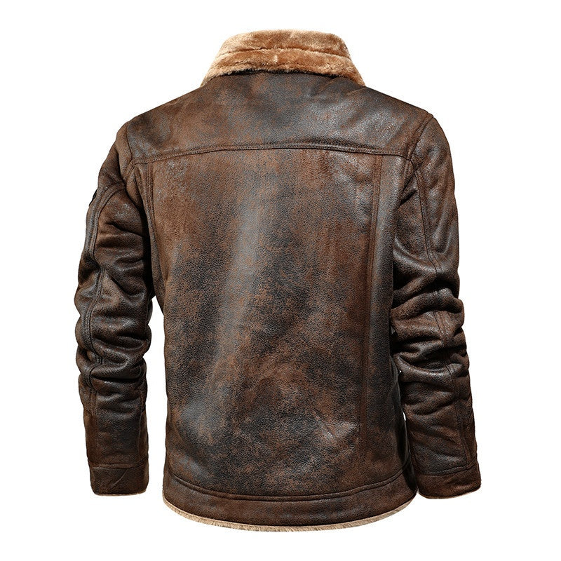 🔥Lässige und warme Herren-Lederjacke – strapazierfähig, stilvoll und bequem! 🚛Kostenloser Versand
