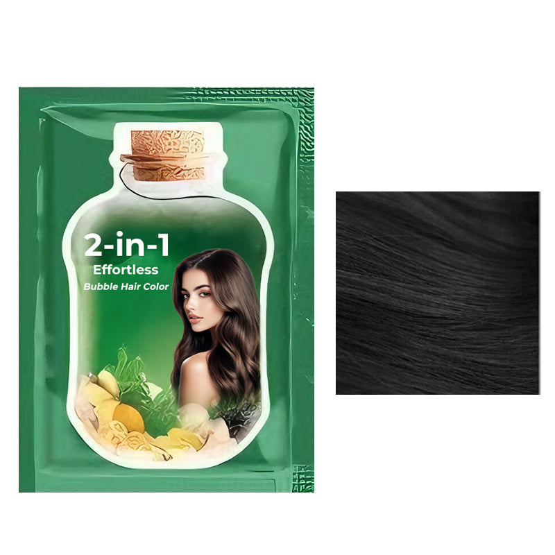 2-in-1 Mühelose Bubble-Haarfarbe