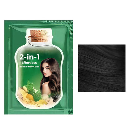 2-in-1 Mühelose Bubble-Haarfarbe