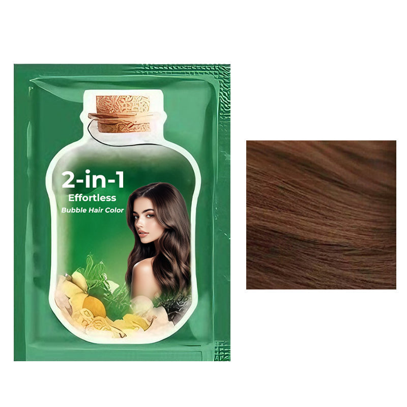 2-in-1 Mühelose Bubble-Haarfarbe