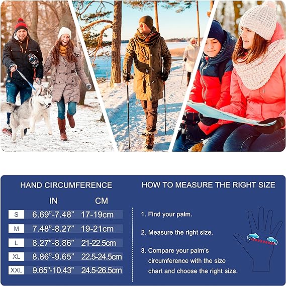 🔥 Heißer Verkauf: 50 % Rabatt 🔥 Winter Touchscreen Warme Handschuhe