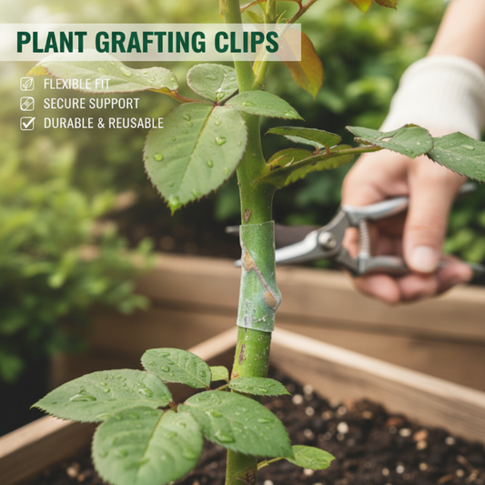 🌳 50% RABATT JETZT! ✨ Silikon-Veredelungshülsen – Flexibel, Wetterbeständig & Fördert das Anwachsen von Obstbäumen 🛠️🌱