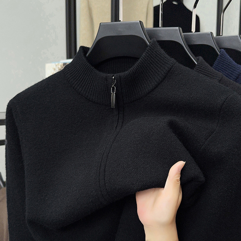 Value Bundle: Warm & Comfortable Knit Cardigan Sweater for Men + Shirt