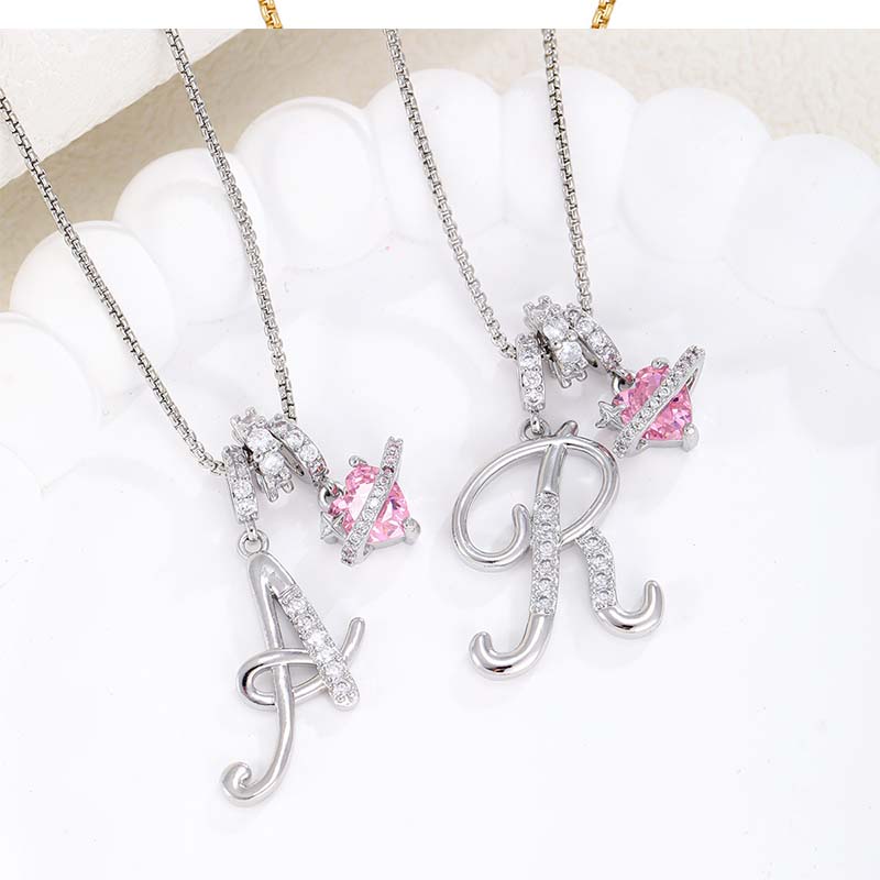 💖 Letzter Tag: 50% Rabatt ✨ 3-lagige Anhänger-Halsketten mit Initialen A-Z 🎀