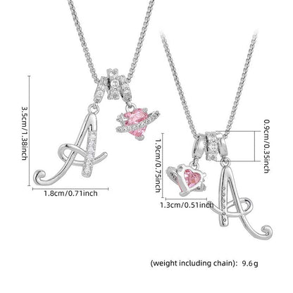 💖 Letzter Tag: 50% Rabatt ✨ 3-lagige Anhänger-Halsketten mit Initialen A-Z 🎀