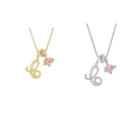 💖 Letzter Tag: 50% Rabatt ✨ 3-lagige Anhänger-Halsketten mit Initialen A-Z 🎀