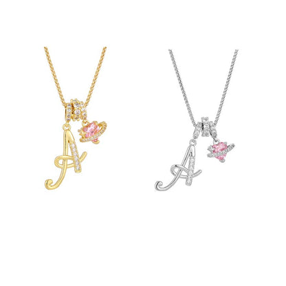 💖 Letzter Tag: 50% Rabatt ✨ 3-lagige Anhänger-Halsketten mit Initialen A-Z 🎀