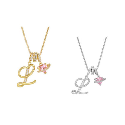 💖 Letzter Tag: 50% Rabatt ✨ 3-lagige Anhänger-Halsketten mit Initialen A-Z 🎀
