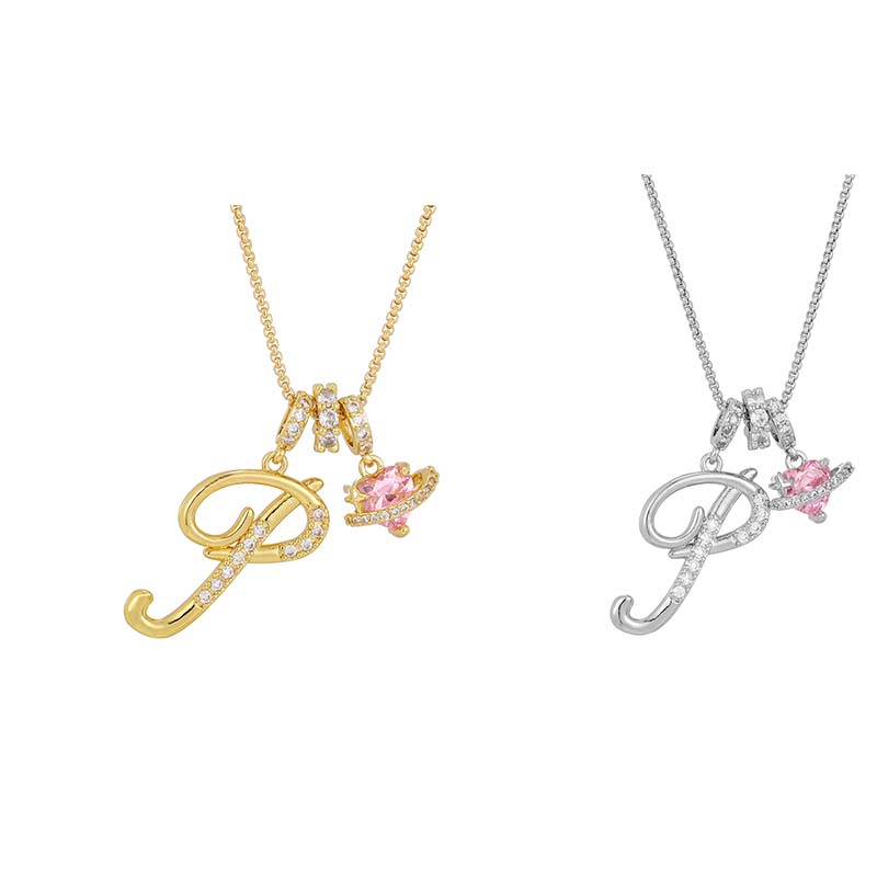 💖 Letzter Tag: 50% Rabatt ✨ 3-lagige Anhänger-Halsketten mit Initialen A-Z 🎀