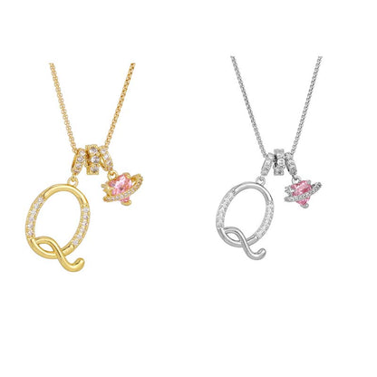 💖 Letzter Tag: 50% Rabatt ✨ 3-lagige Anhänger-Halsketten mit Initialen A-Z 🎀