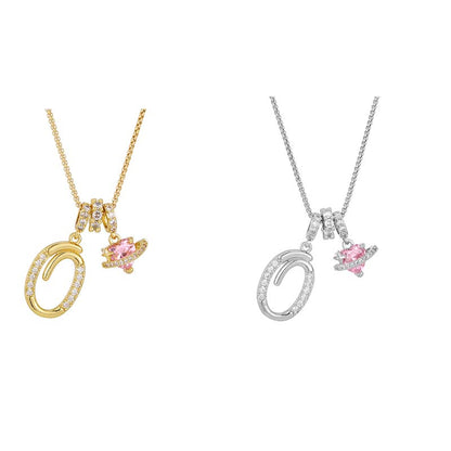 💖 Letzter Tag: 50% Rabatt ✨ 3-lagige Anhänger-Halsketten mit Initialen A-Z 🎀