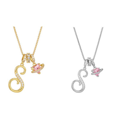 💖 Letzter Tag: 50% Rabatt ✨ 3-lagige Anhänger-Halsketten mit Initialen A-Z 🎀