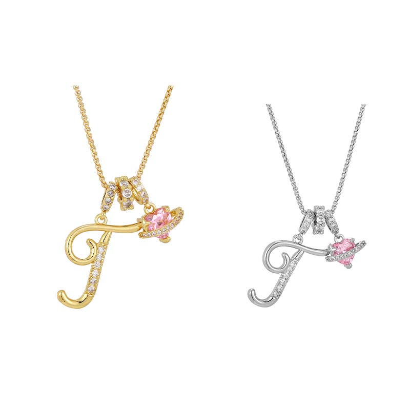 💖 Letzter Tag: 50% Rabatt ✨ 3-lagige Anhänger-Halsketten mit Initialen A-Z 🎀