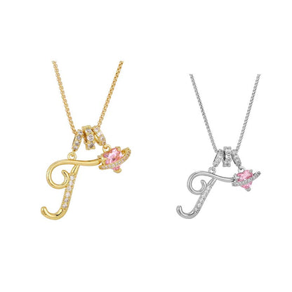 💖 Letzter Tag: 50% Rabatt ✨ 3-lagige Anhänger-Halsketten mit Initialen A-Z 🎀