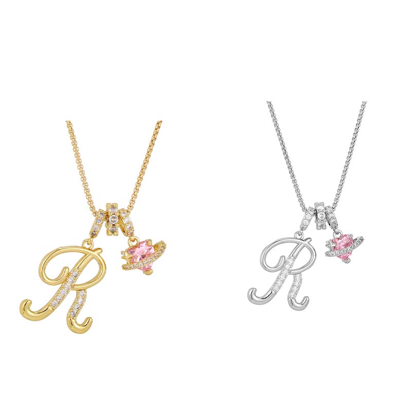 💖 Letzter Tag: 50% Rabatt ✨ 3-lagige Anhänger-Halsketten mit Initialen A-Z 🎀