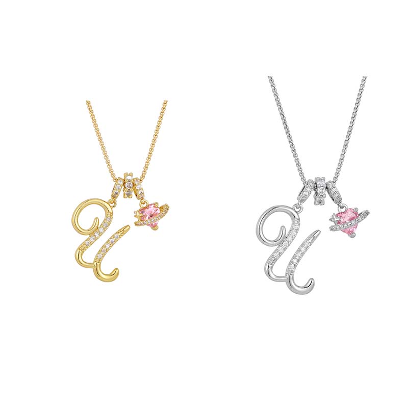 💖 Letzter Tag: 50% Rabatt ✨ 3-lagige Anhänger-Halsketten mit Initialen A-Z 🎀