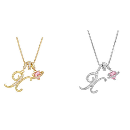 💖 Letzter Tag: 50% Rabatt ✨ 3-lagige Anhänger-Halsketten mit Initialen A-Z 🎀