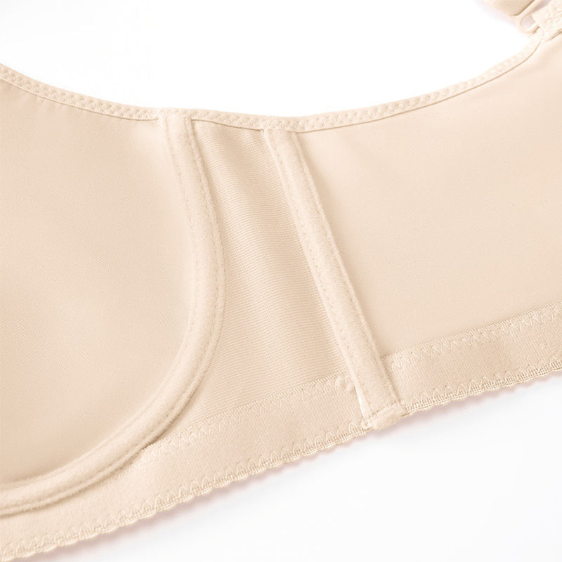 Damen eleganter transparenter Vollschalen-BH in großen Größen