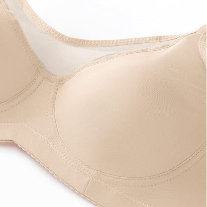 Damen eleganter transparenter Vollschalen-BH in großen Größen